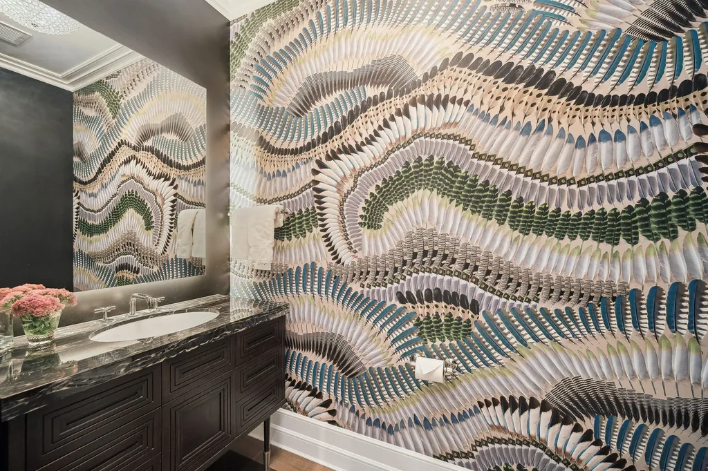5 Dramatic Powder Room Wall Treatments and Why You Should Have One